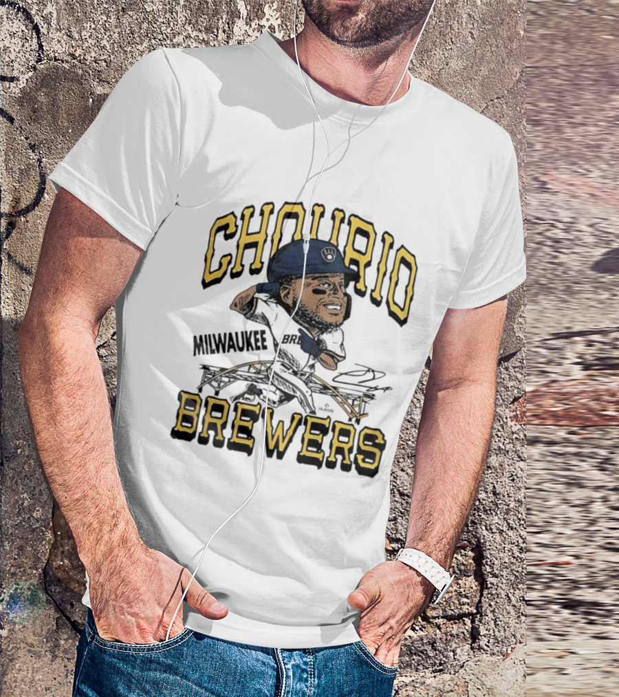 Jackson Chourio Milwaukee Brewers Baseball Player T-Shirt