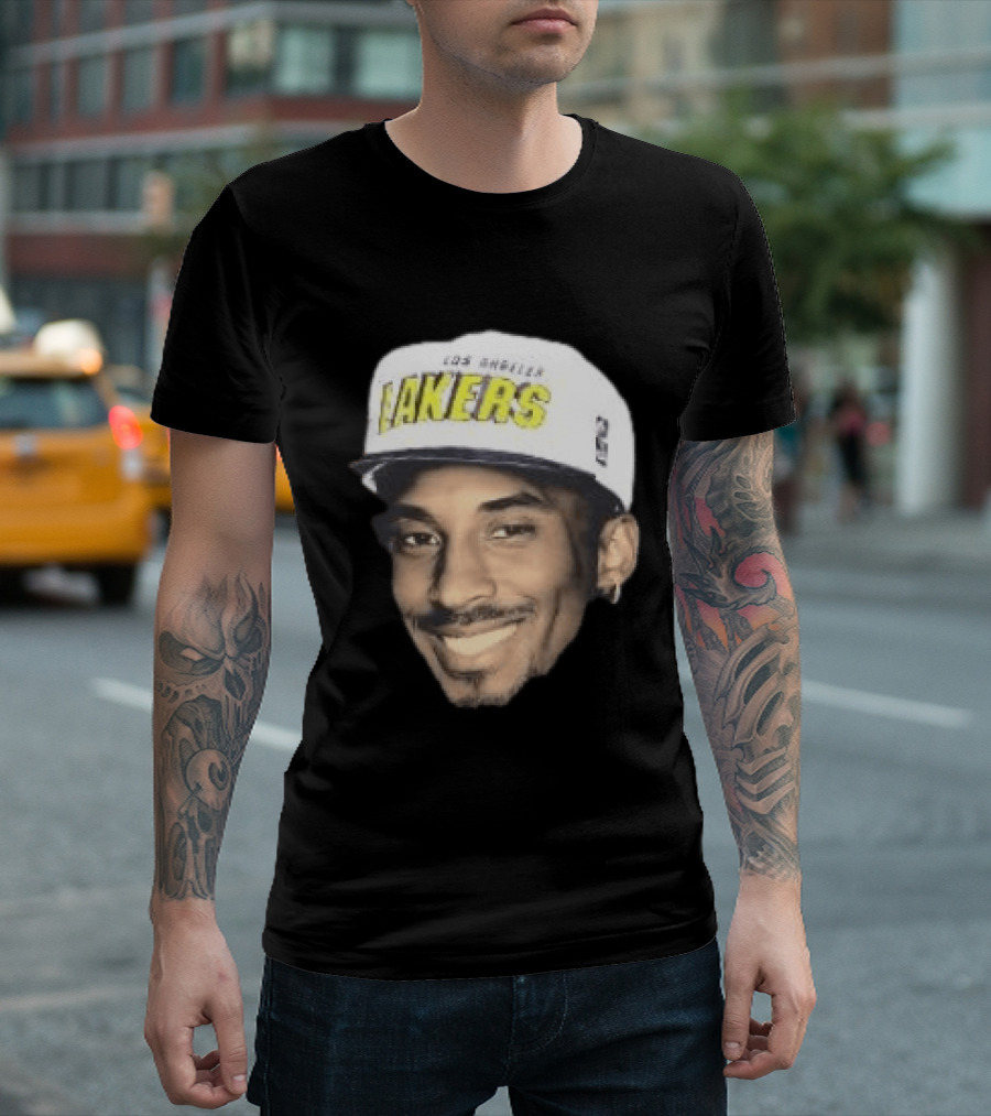 Kobe Bryant Los Angeles Lakers NBA Basketball Hat T-Shirt