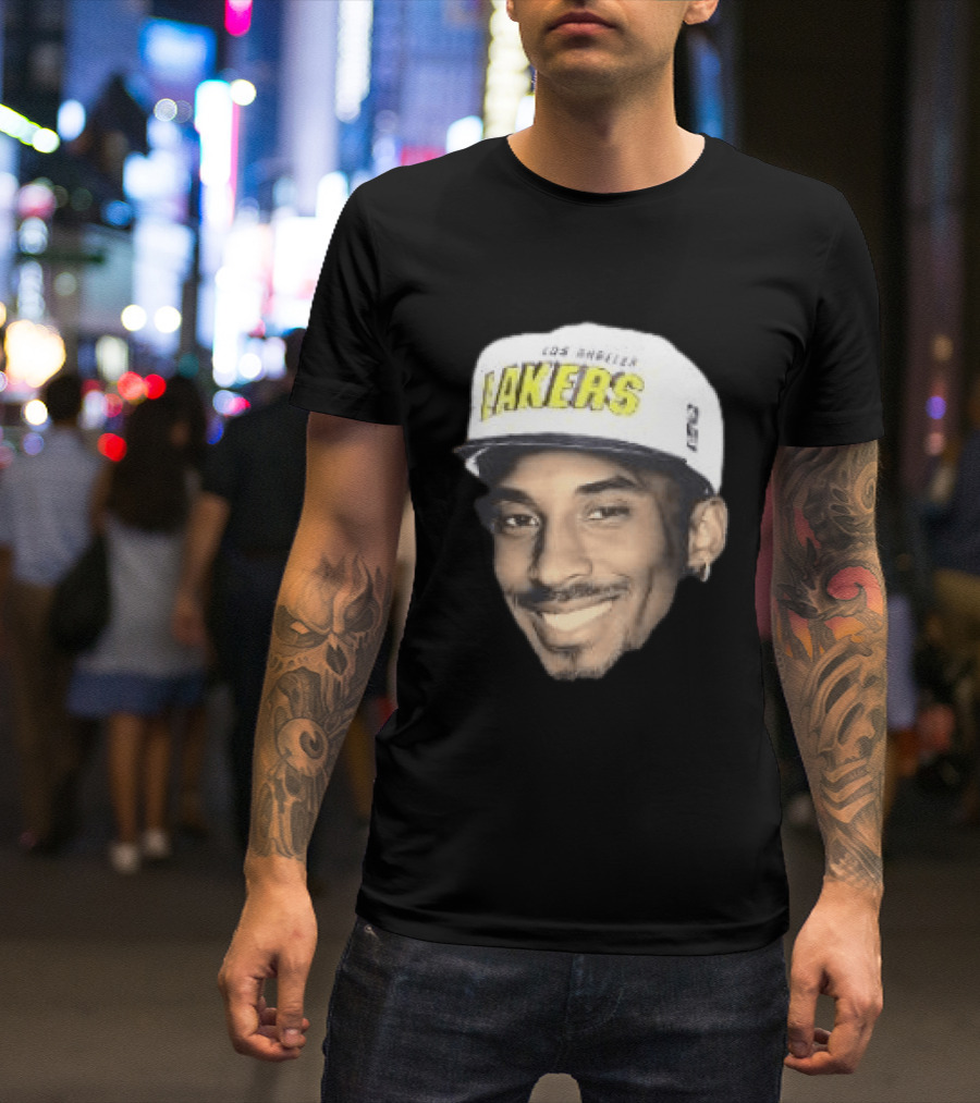 Kobe Bryant Los Angeles Lakers NBA Basketball Hat T-Shirt
