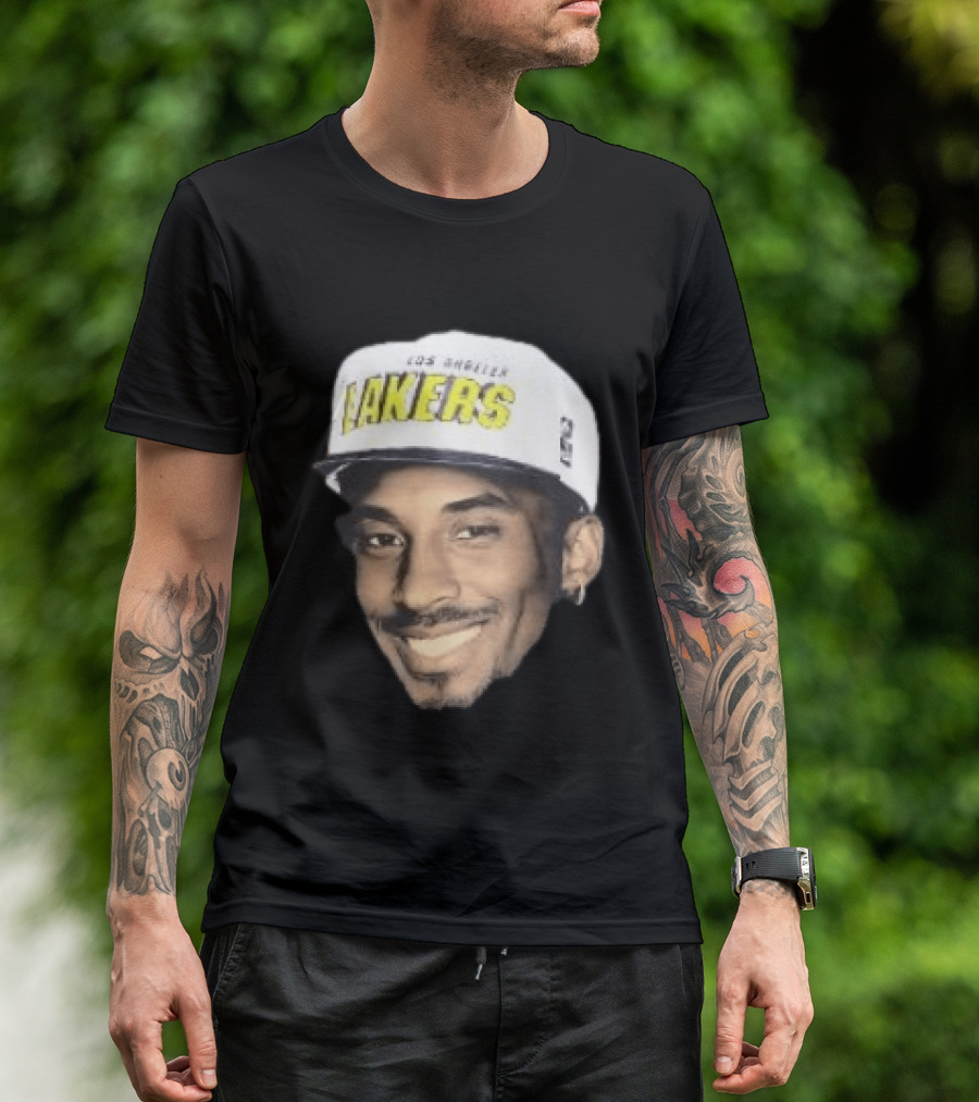 Kobe Bryant Los Angeles Lakers NBA Basketball Hat T-Shirt