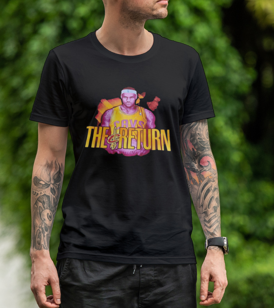 LeBron James Cleveland Cavaliers The Return NBA Basketball 2026 T-Shirt