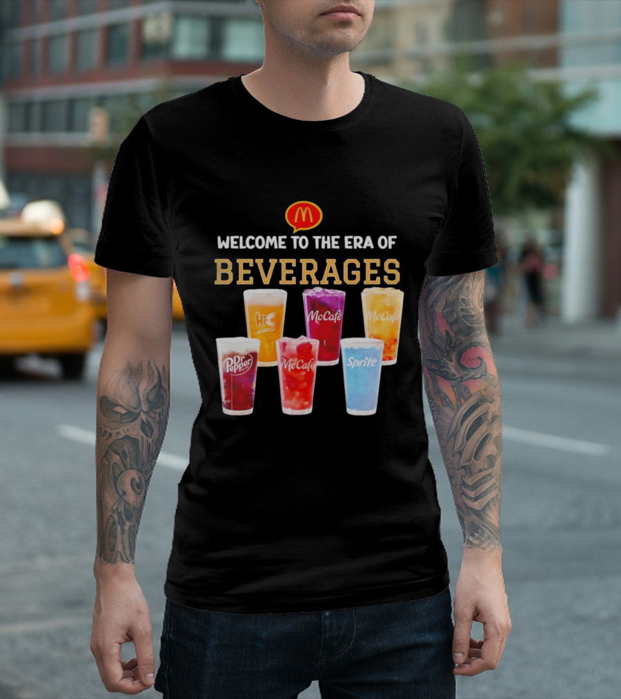 McCafé McDonald's Dr Pepper Sprite Hi C Beverages 2026 T-Shirt