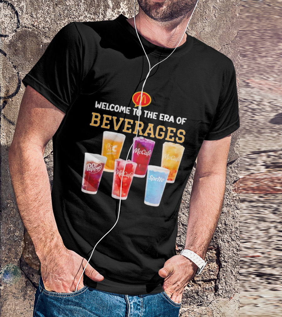 McCafé McDonald's Dr Pepper Sprite Hi C Beverages 2026 T-Shirt