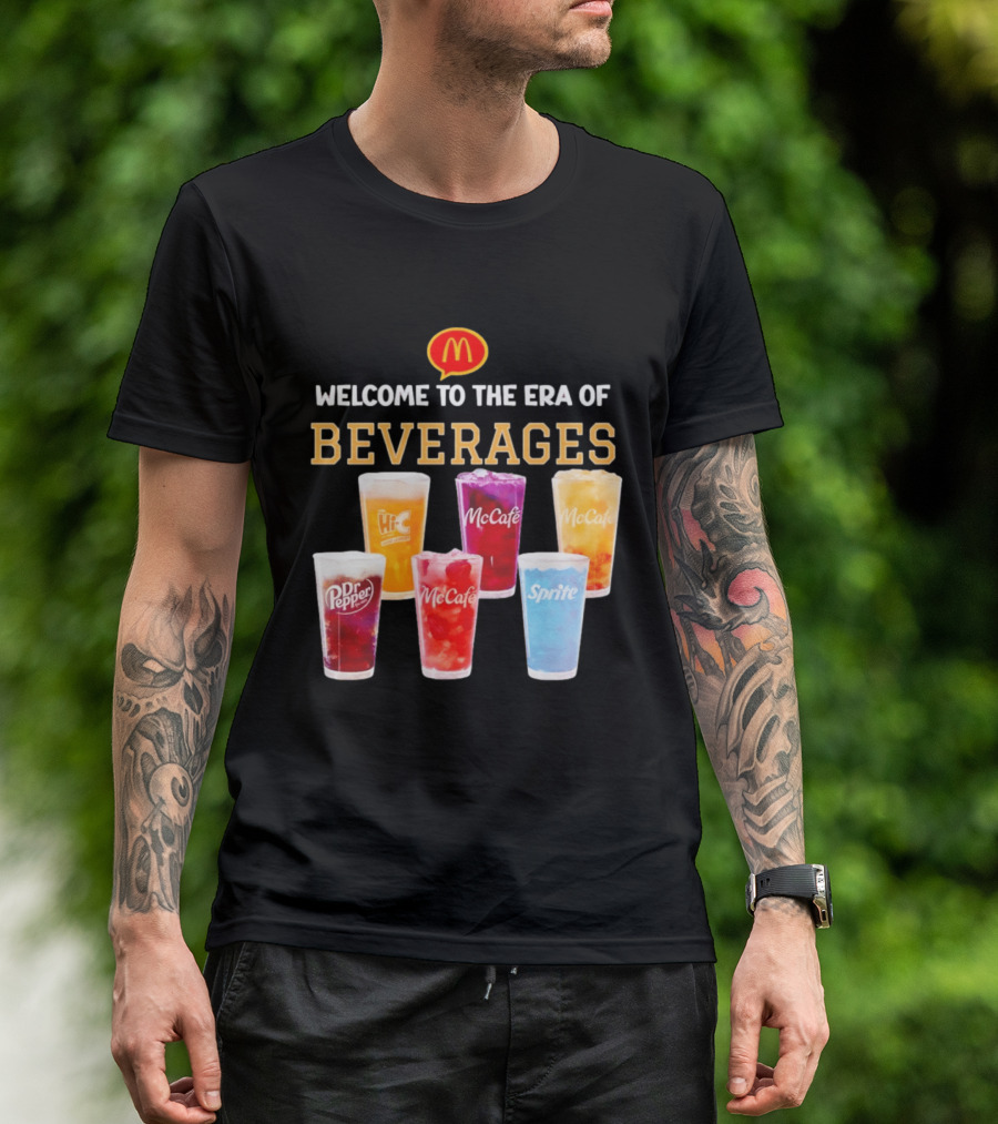 McCafé McDonald's Dr Pepper Sprite Hi C Beverages 2026 T-Shirt
