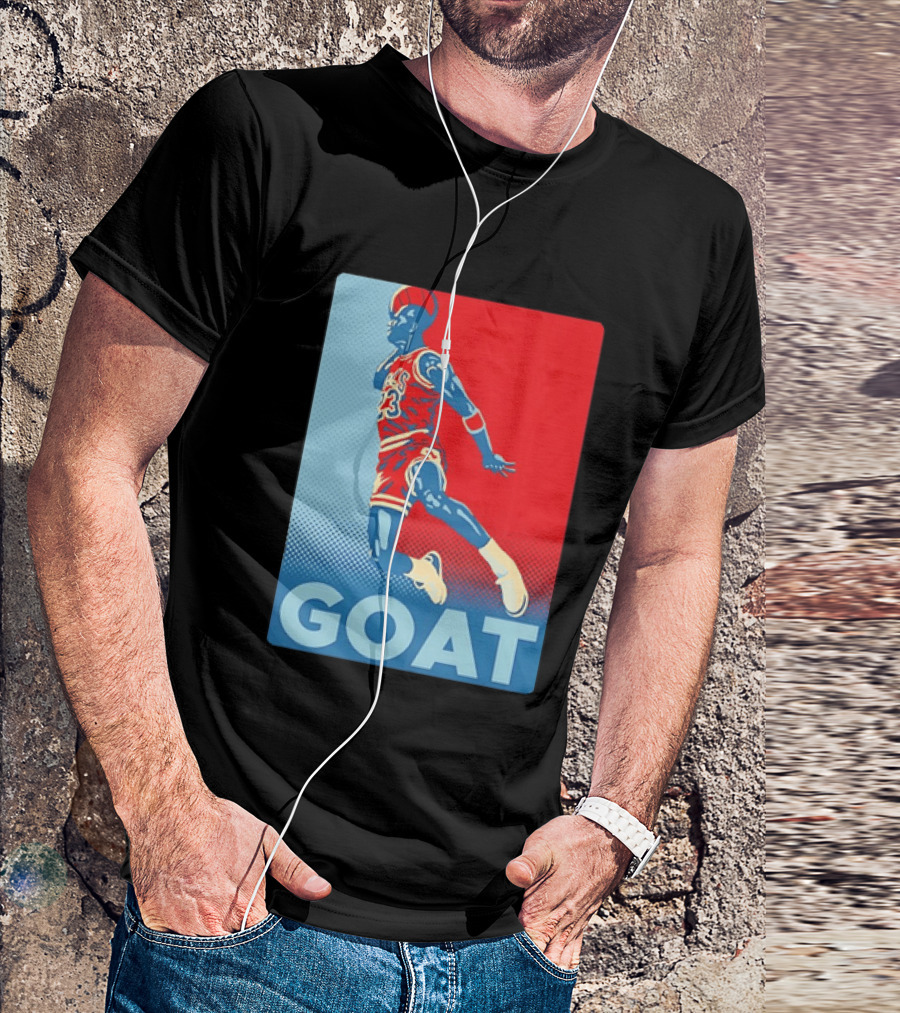 Michael Jordan GOAT Slam Dunk Chicago Bulls 23 T-Shirt