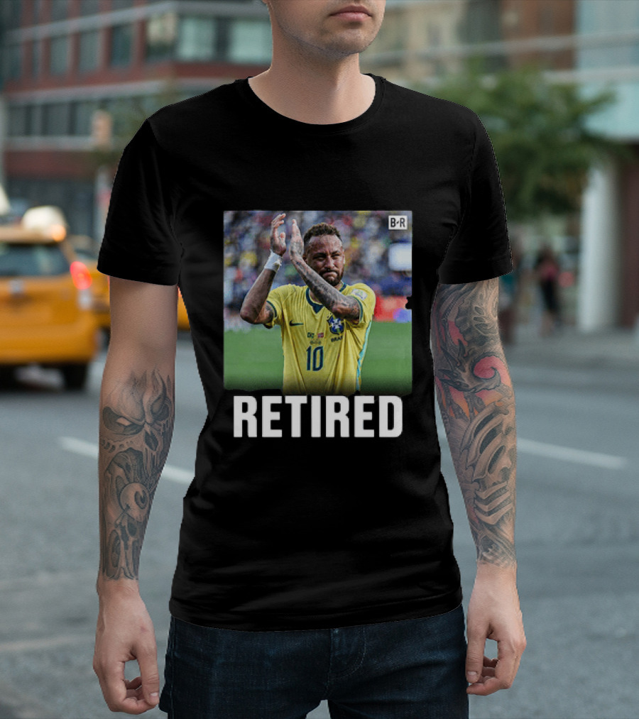 Neymar Jr Brazil 2026 Retired Emotional T-Shirt