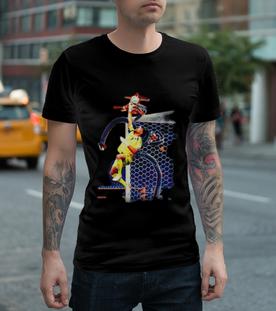 Vozinha Cape Verde Goalkeeper Octopus Marvel Mashup Soccer Heroics T-Shirt