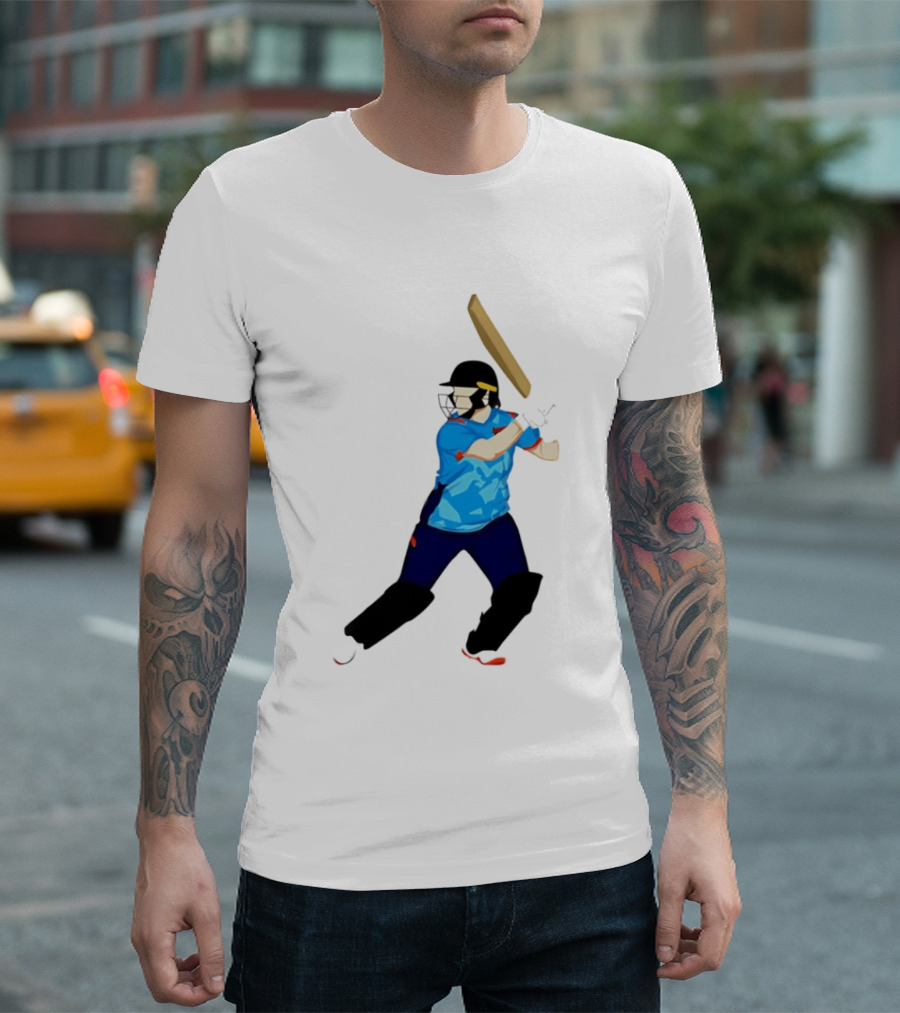 Alice Capsey Delhi Capitals Cricket WPL Player Batting T-Shirt