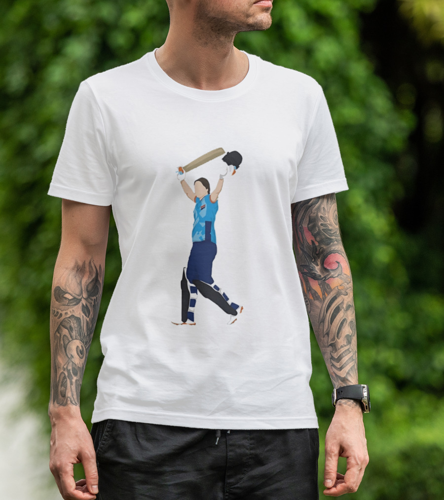 Nat Sciver Brunt England Cricket Iconic Batting Celebration T-Shirt