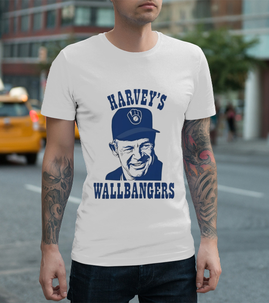 Harvey's Wallbangers Brewers Harvey Kuenn T-Shirt