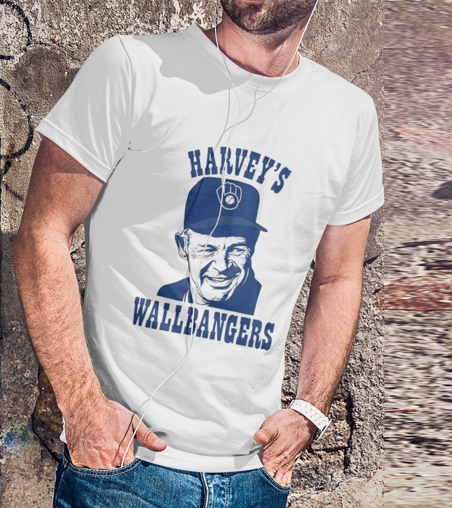 Harvey's Wallbangers Brewers Harvey Kuenn T-Shirt