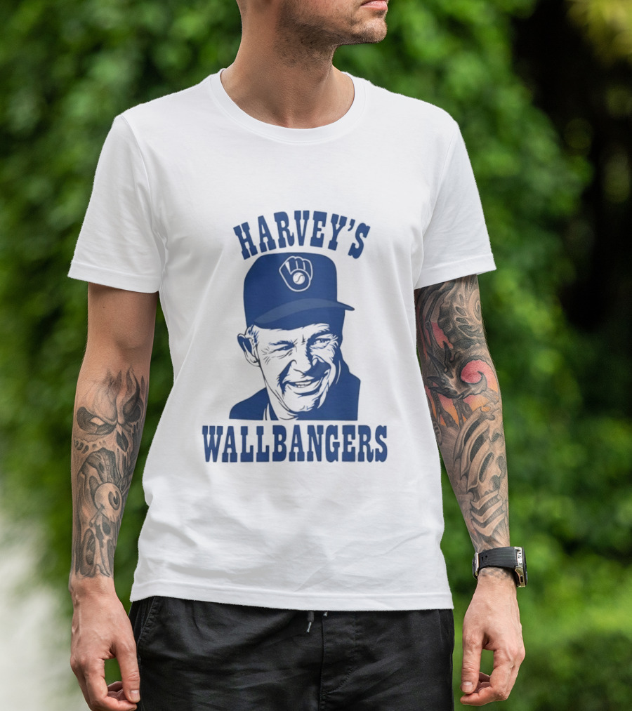 Harvey's Wallbangers Brewers Harvey Kuenn T-Shirt