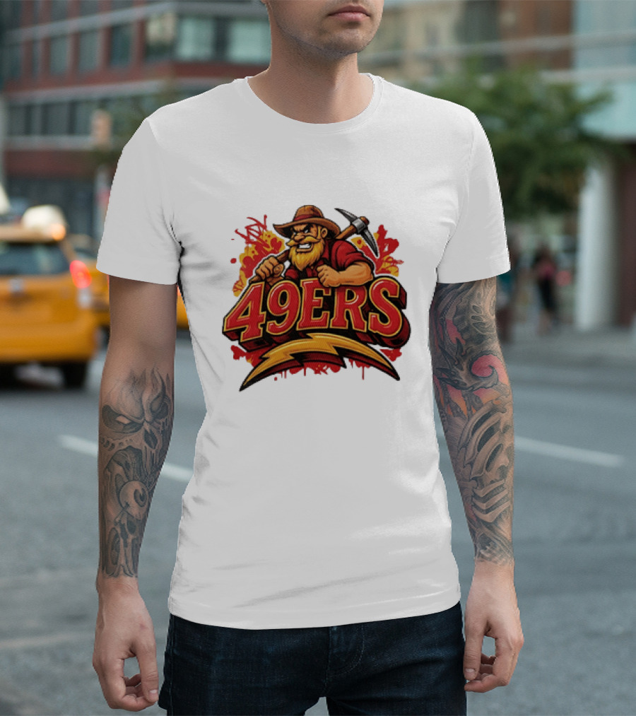 San Francisco 49ers Prospector 49ers Graffiti T-Shirt