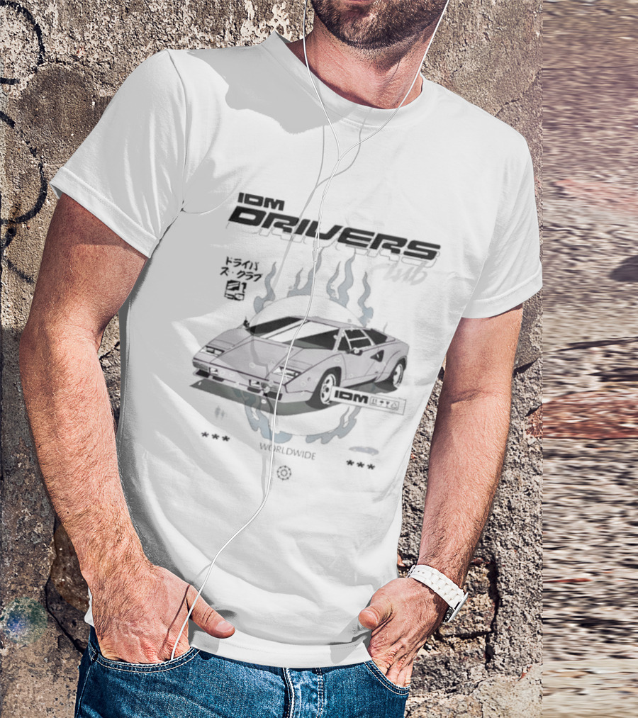 Top IDM Drivers Club 2025 Worldwide Racing Automotive Enthusiasts T-Shirt