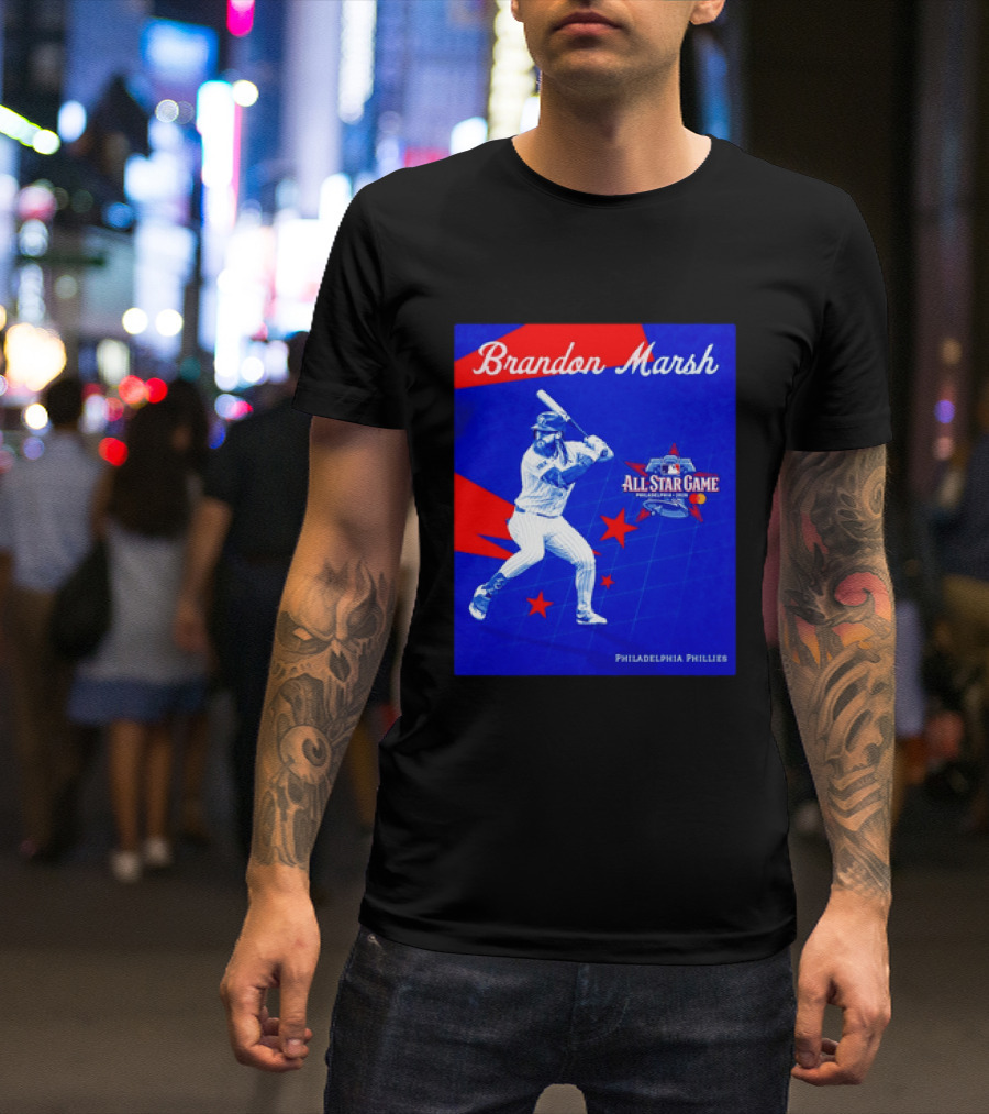 Brandon Marsh Philadelphia Phillies 2026 MLB All Star Game T-Shirt