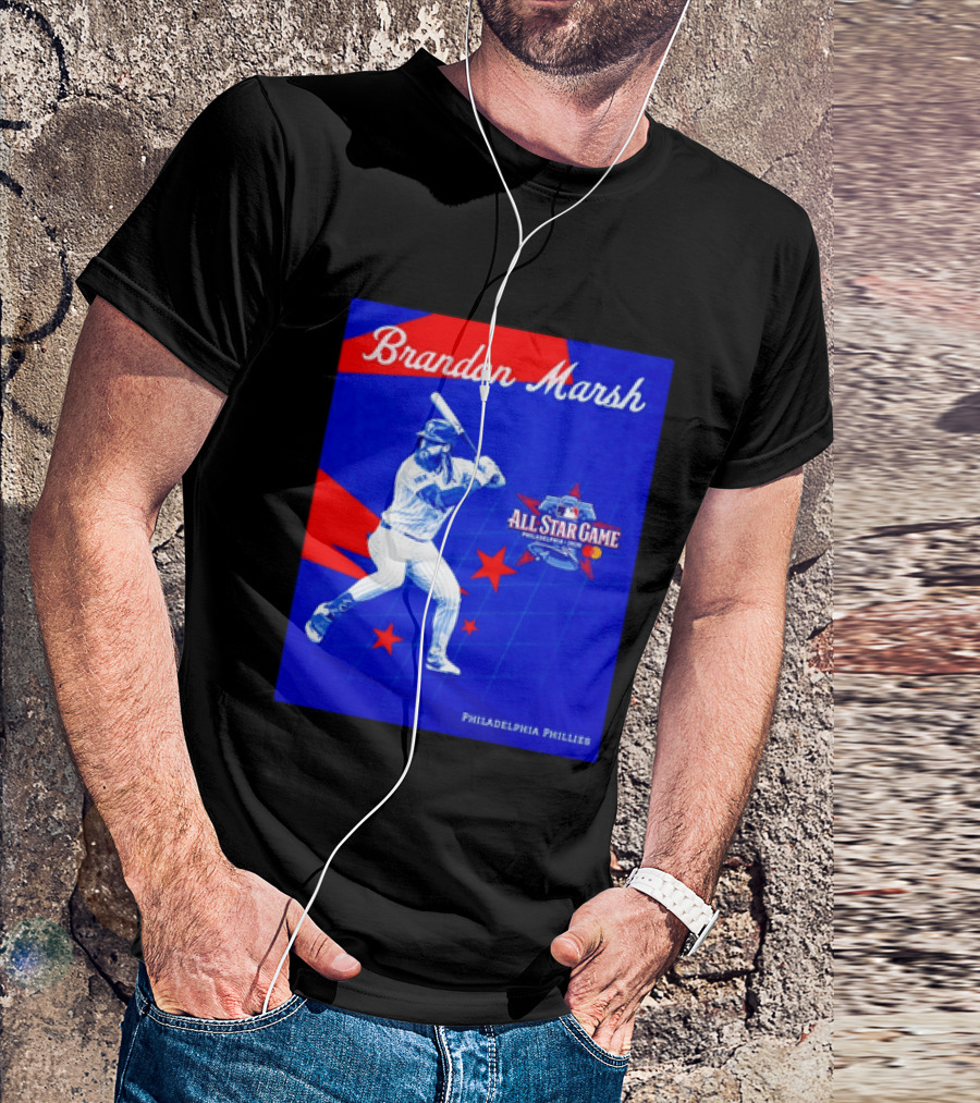 Brandon Marsh Philadelphia Phillies 2026 MLB All Star Game T-Shirt