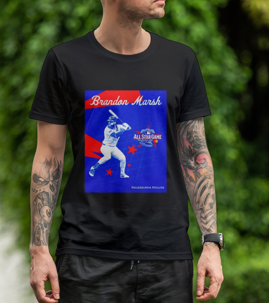 Brandon Marsh Philadelphia Phillies 2026 MLB All Star Game T-Shirt