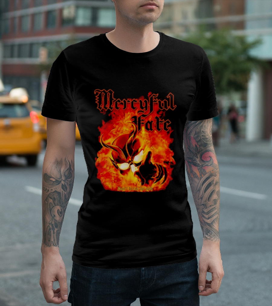 Mercyful Fate Don't Break The Oath Fiery Demon T-Shirt