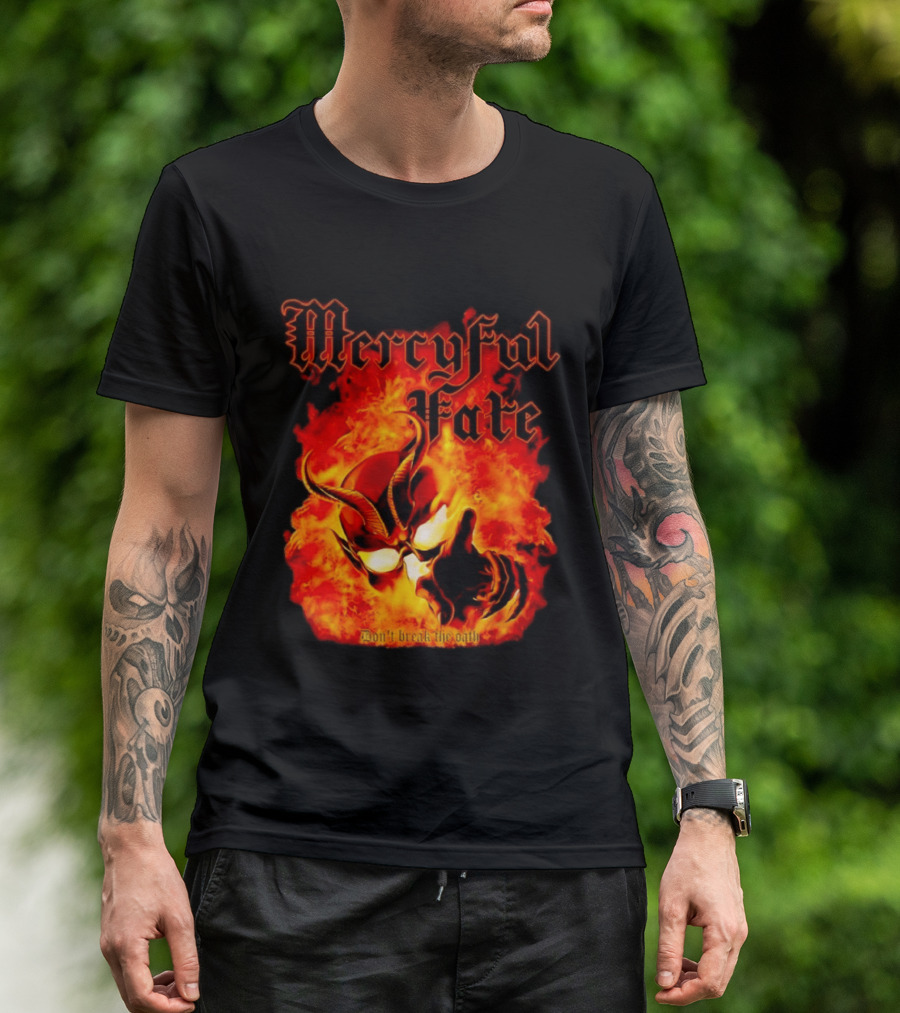 Mercyful Fate Don't Break The Oath Fiery Demon T-Shirt