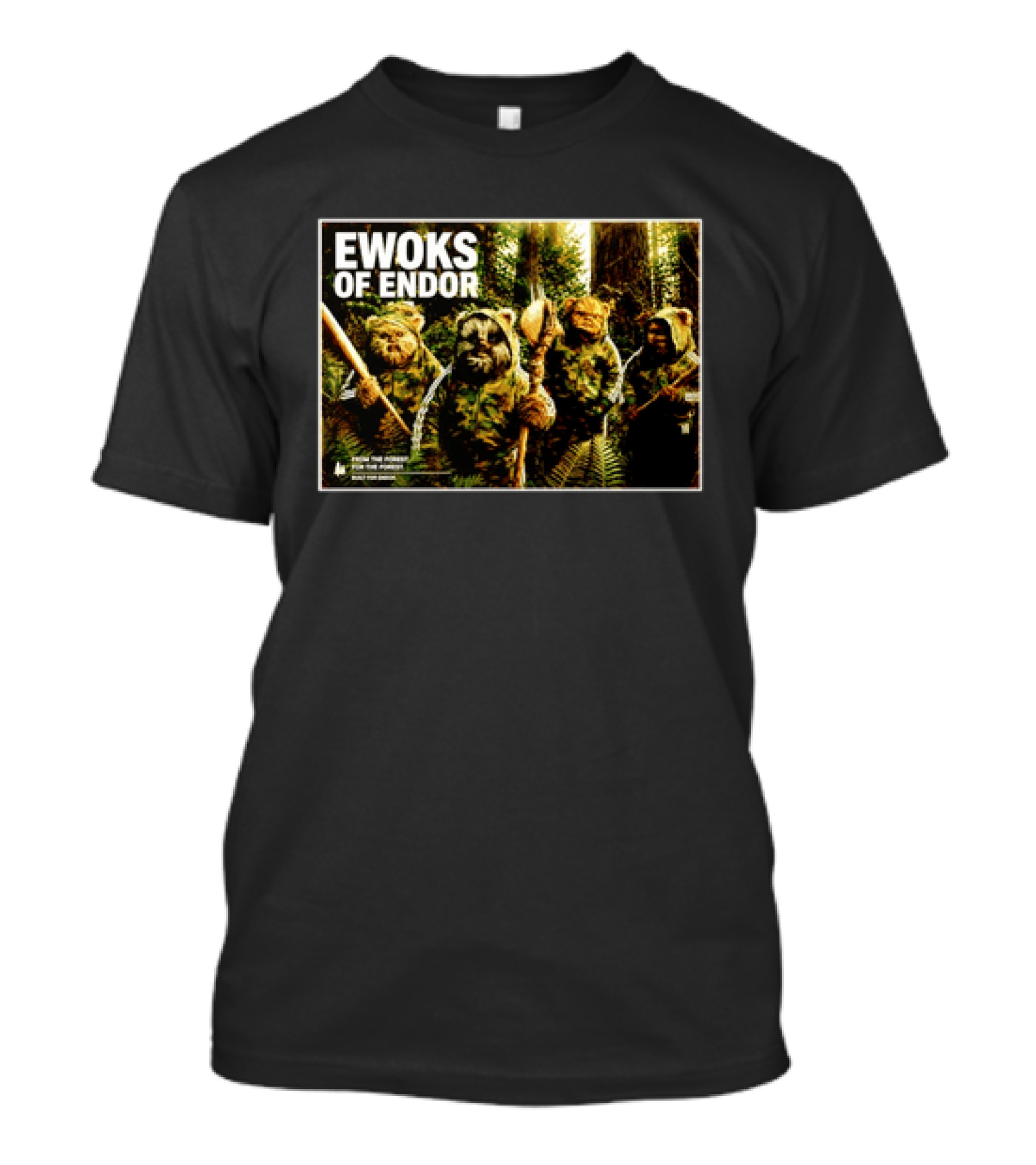 Ewoks Of Endor Forest Campaign Originals Star Wars Merchandise T-Shirt