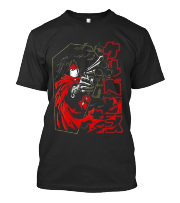 Vincent Valentine Final Fantasy VII Lock N Load Manga T-Shirt