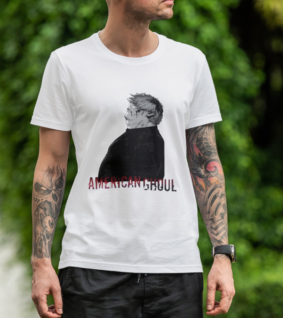 American Ghoul Denji Chainsaw Man Bootleg Manga T-Shirt