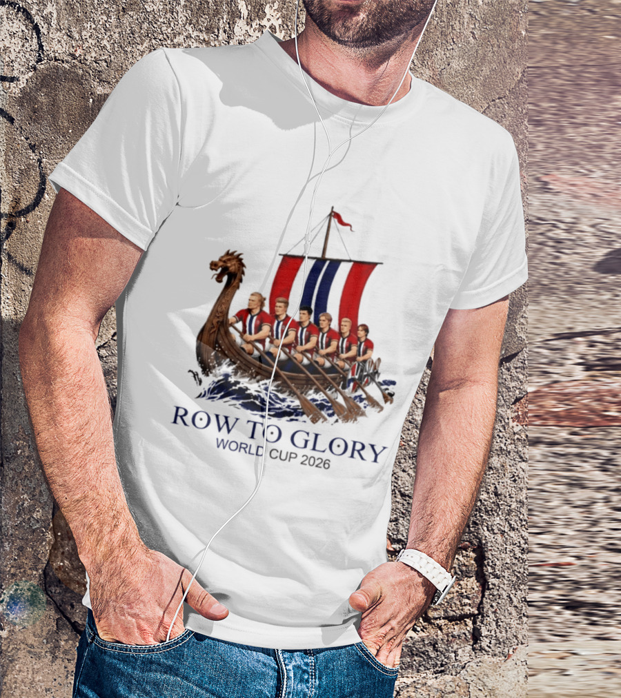 Norway 2026 World Cup Row To Glory Viking Crew T-Shirt