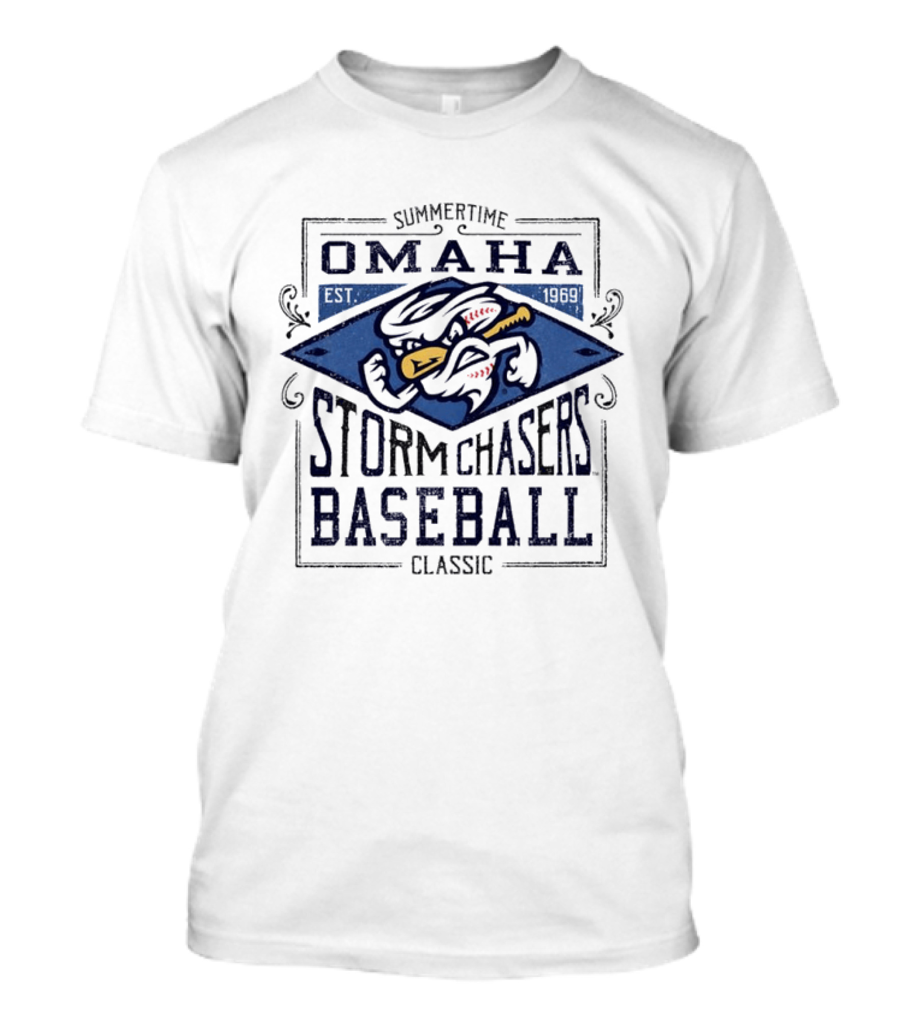 Summertime Omaha Storm Chasers Baseball Classic Est 1969 T-Shirt