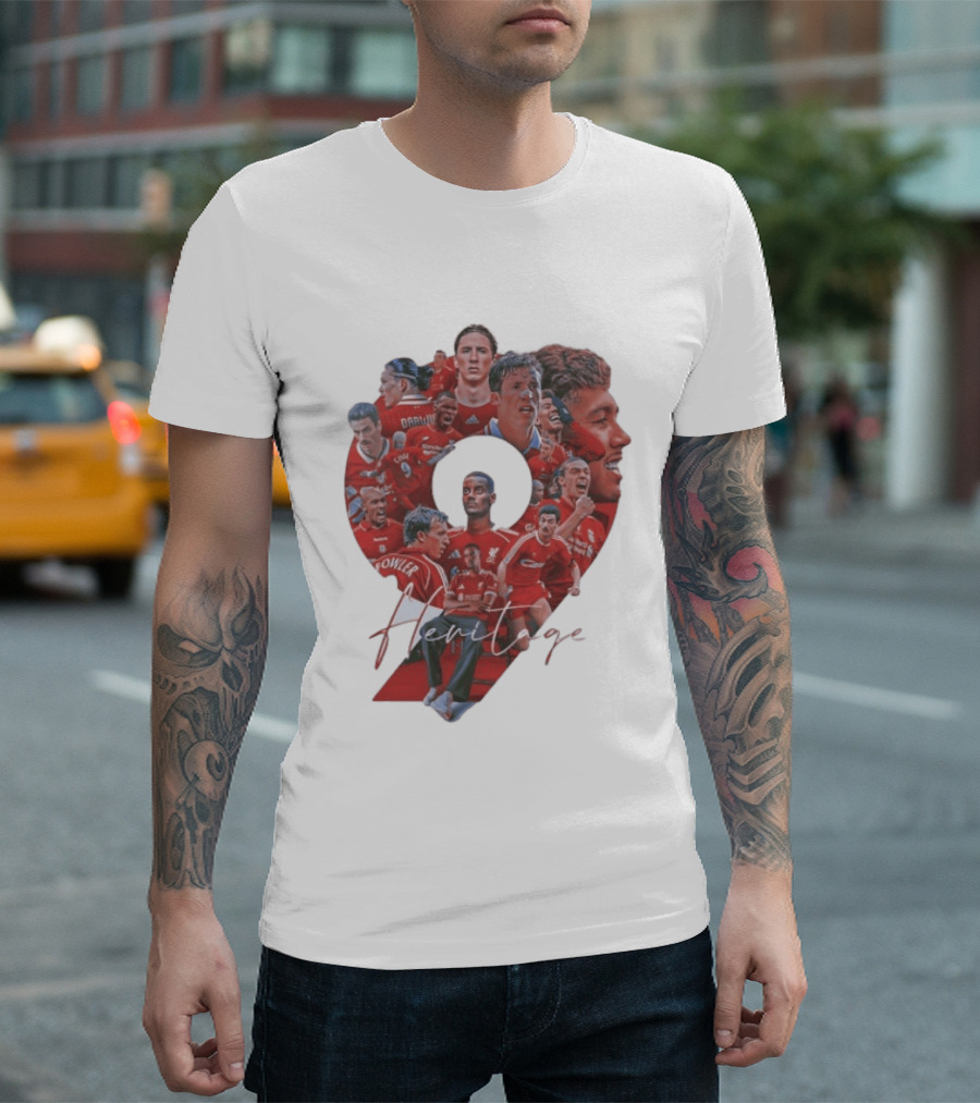 Liverpool FC Number 9 Heritage Legends T-Shirt