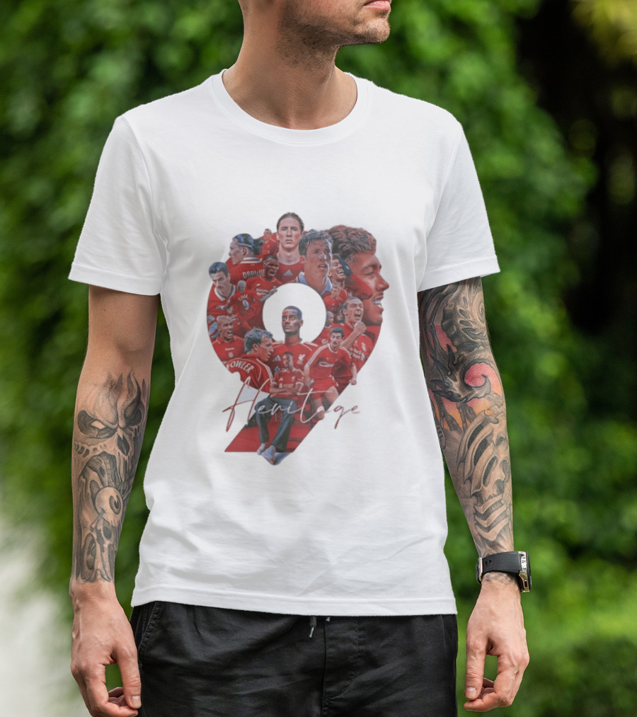 Liverpool FC Number 9 Heritage Legends T-Shirt