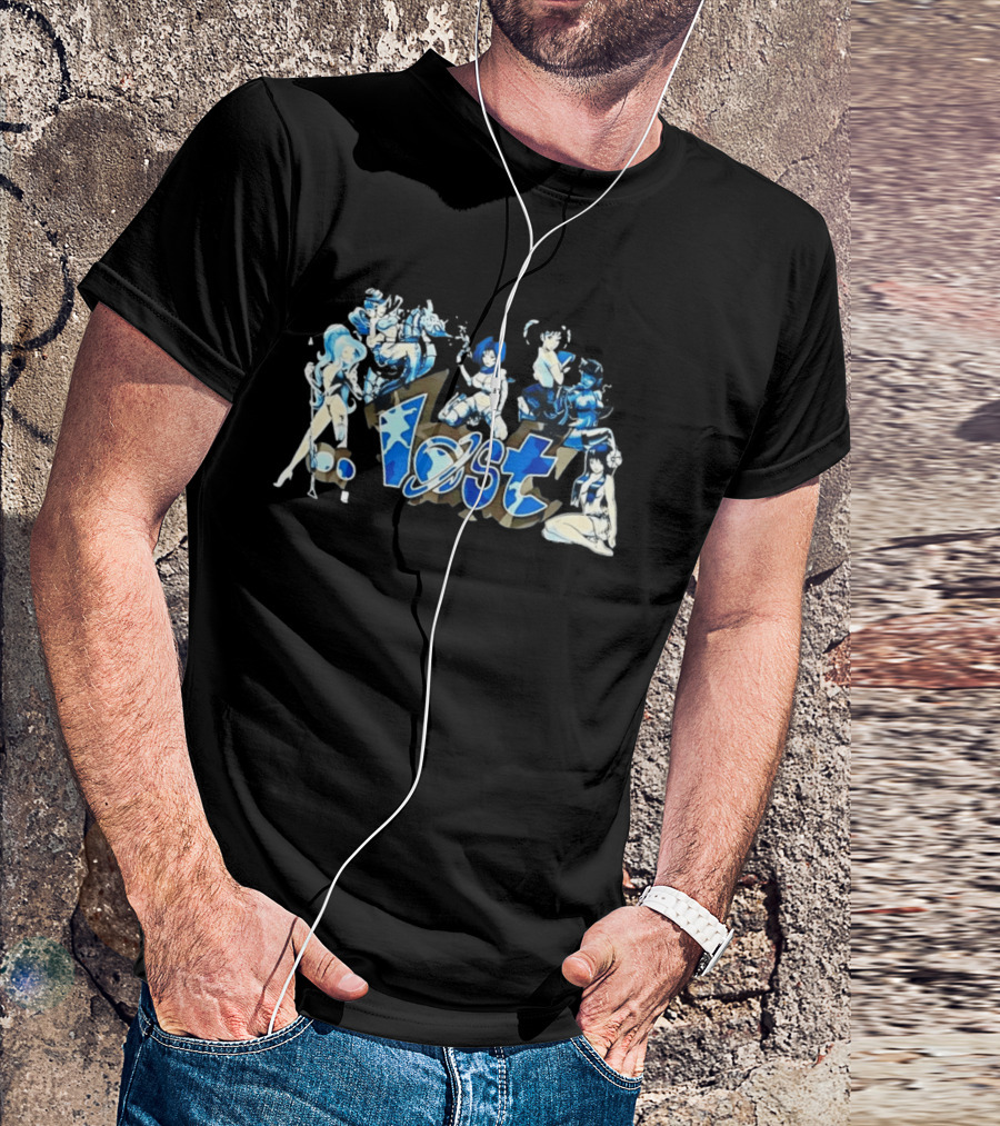 Lost Anime Girls With Weapons And Creatures T-Shirt