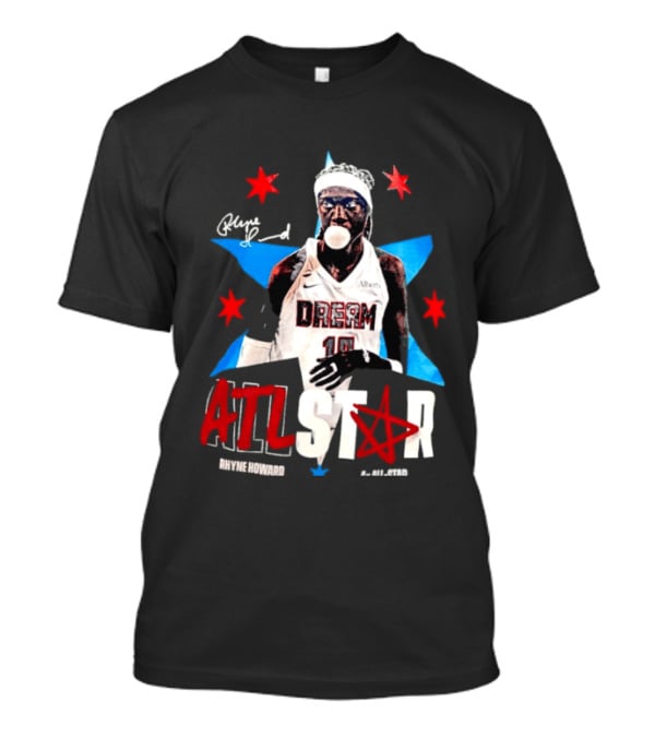 Rhyne Howard Atlanta Dream 4x All Star ATL Star T-Shirt