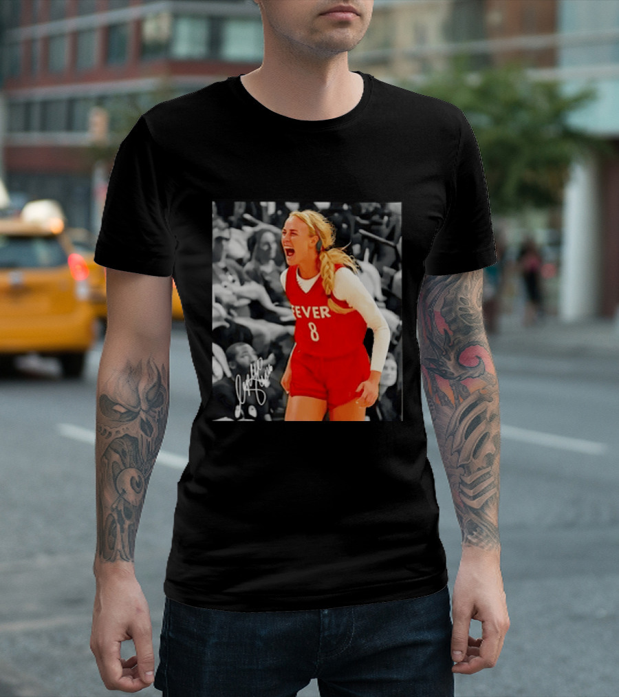 Caitlin Clark Indiana Fever Number 8 Sports T-Shirt