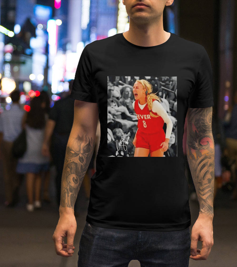 Caitlin Clark Indiana Fever Number 8 Sports T-Shirt