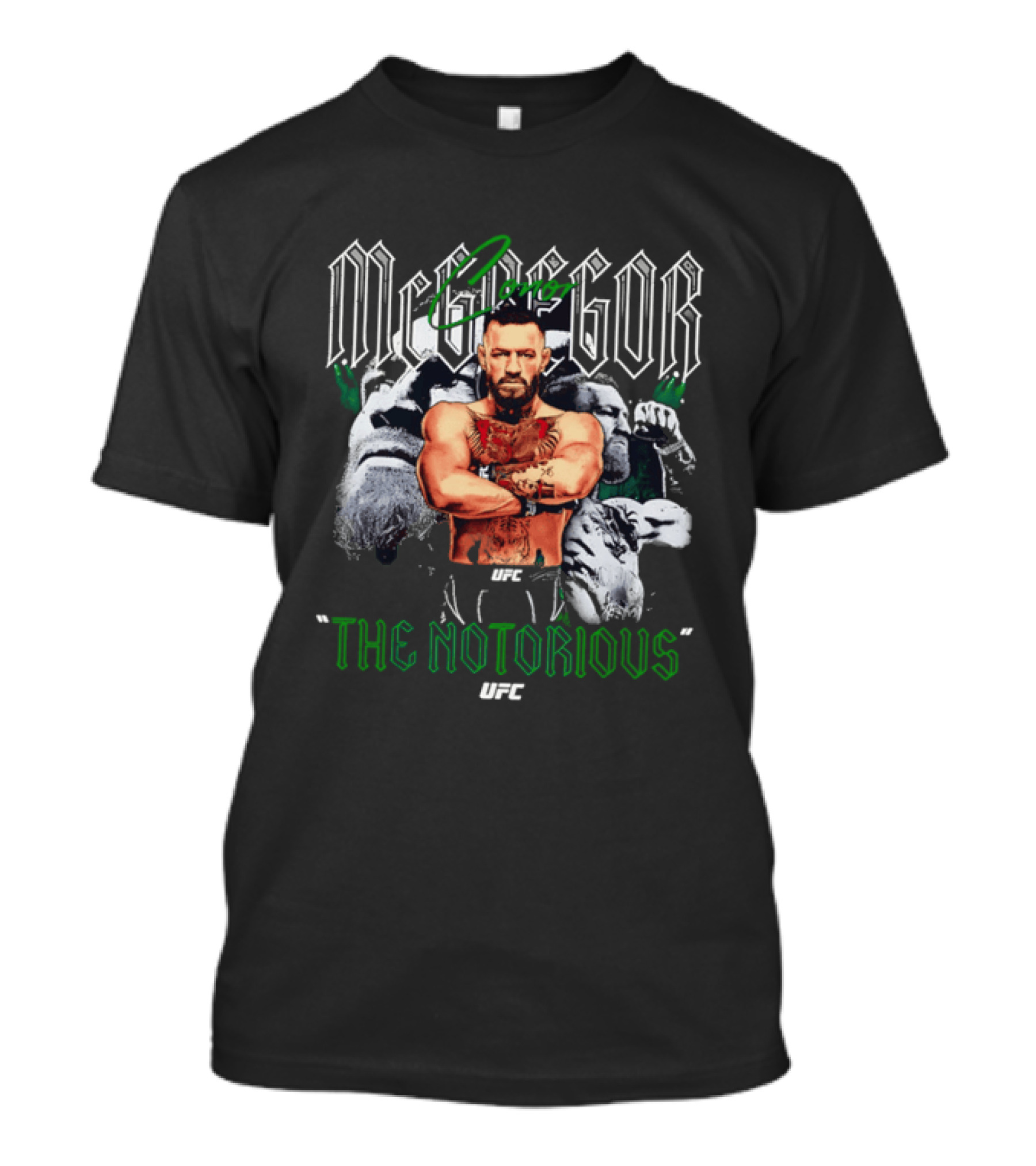 Conor McGregor The Notorious UFC Collage McGregor T-Shirt