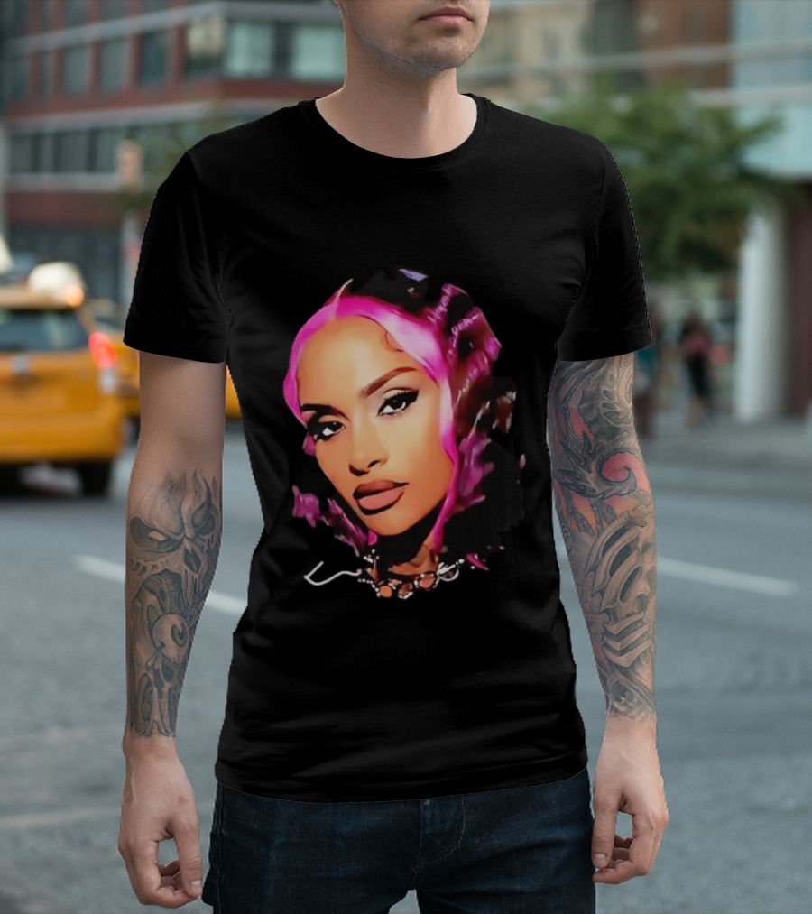 Kehlani Pink Hair Music Star T-Shirt
