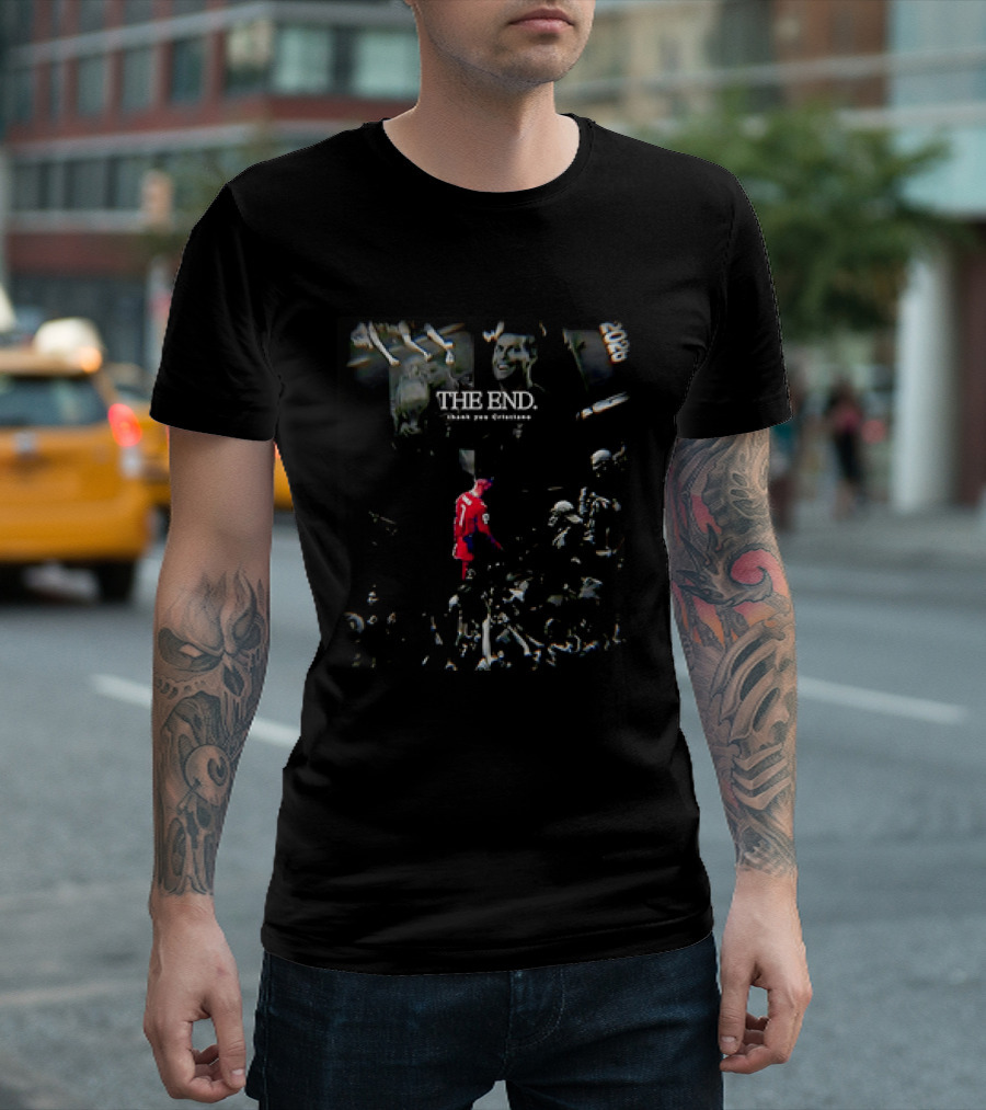 Cristiano Ronaldo The End Thank You 7 Soccer Legend T-Shirt