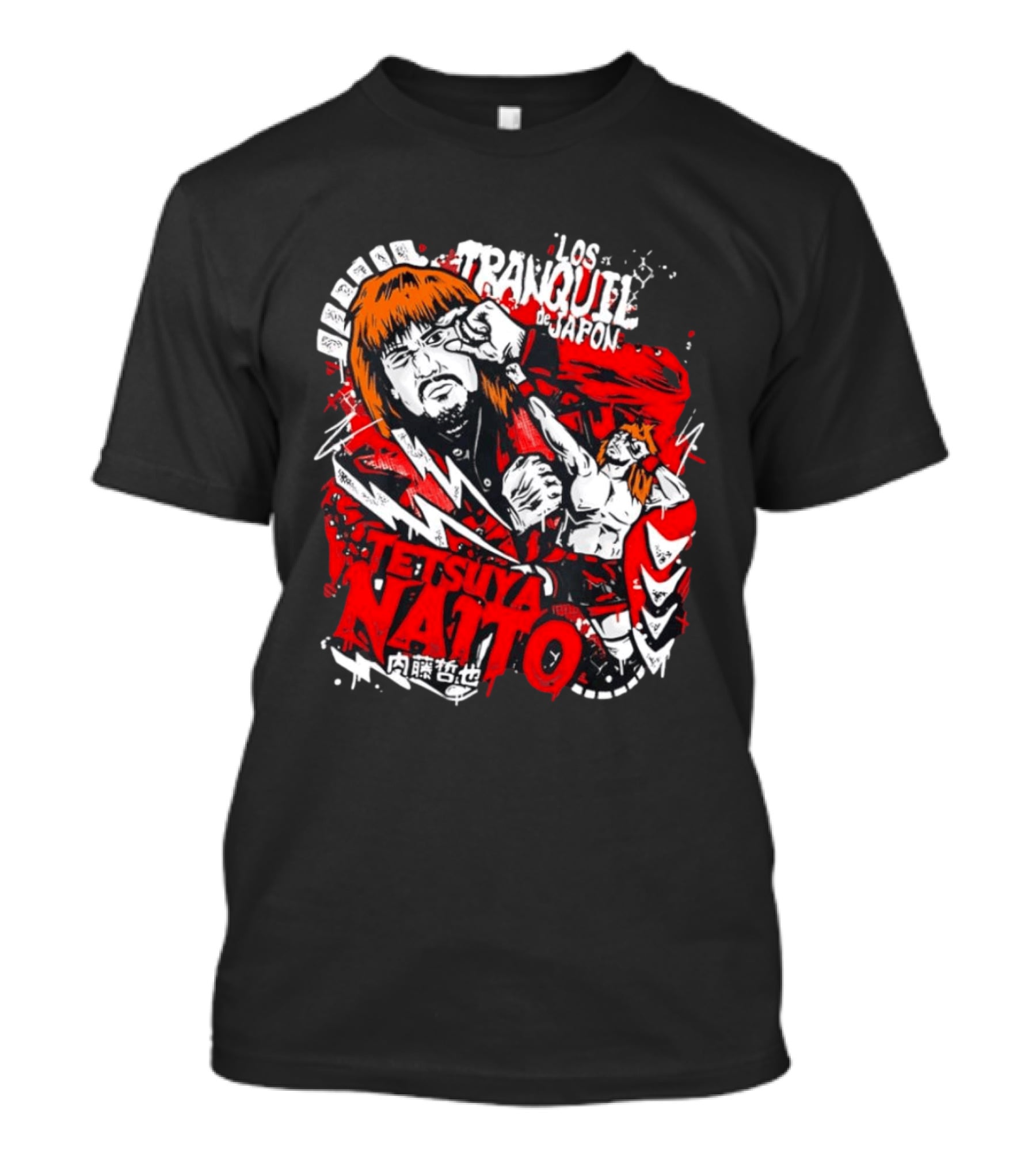Tetsuya Naito Los Ingobernables De Japon Eye Salute Action T-Shirt