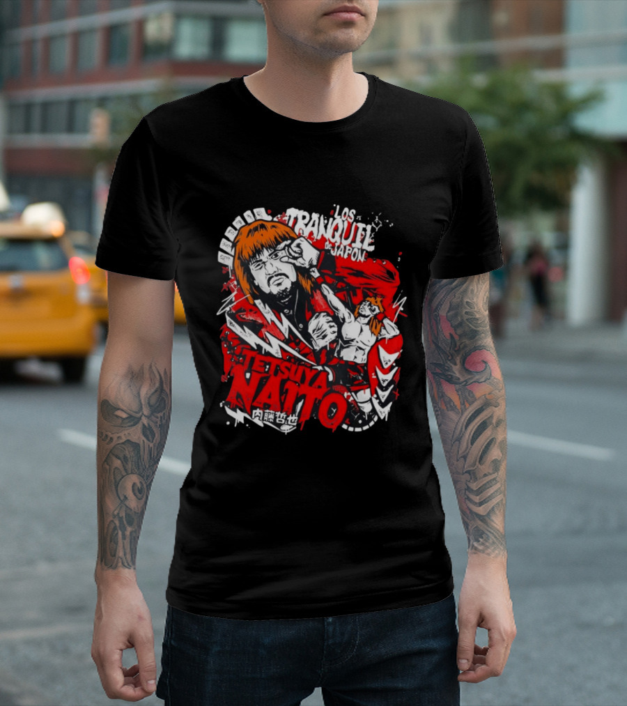 Tetsuya Naito Los Ingobernables De Japon Eye Salute Action T-Shirt