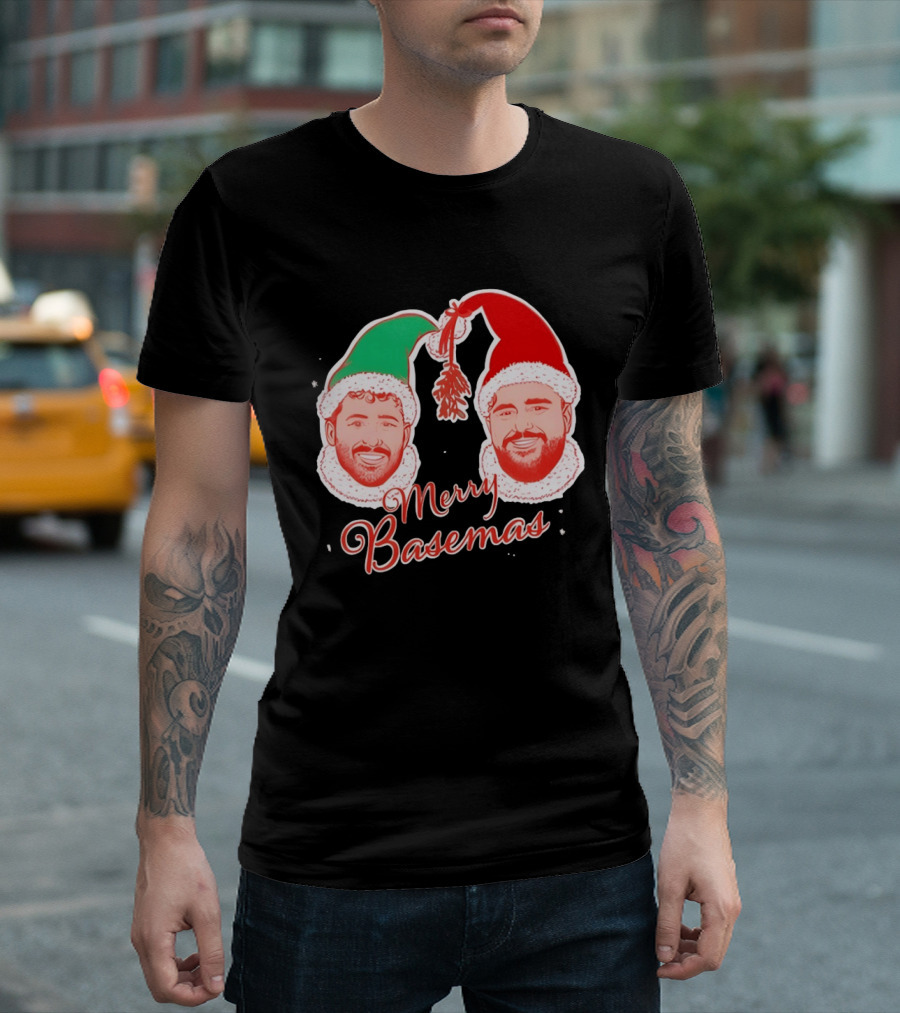 Joe Santagato Merry Basemas Holiday Christmas 2026 T-Shirt