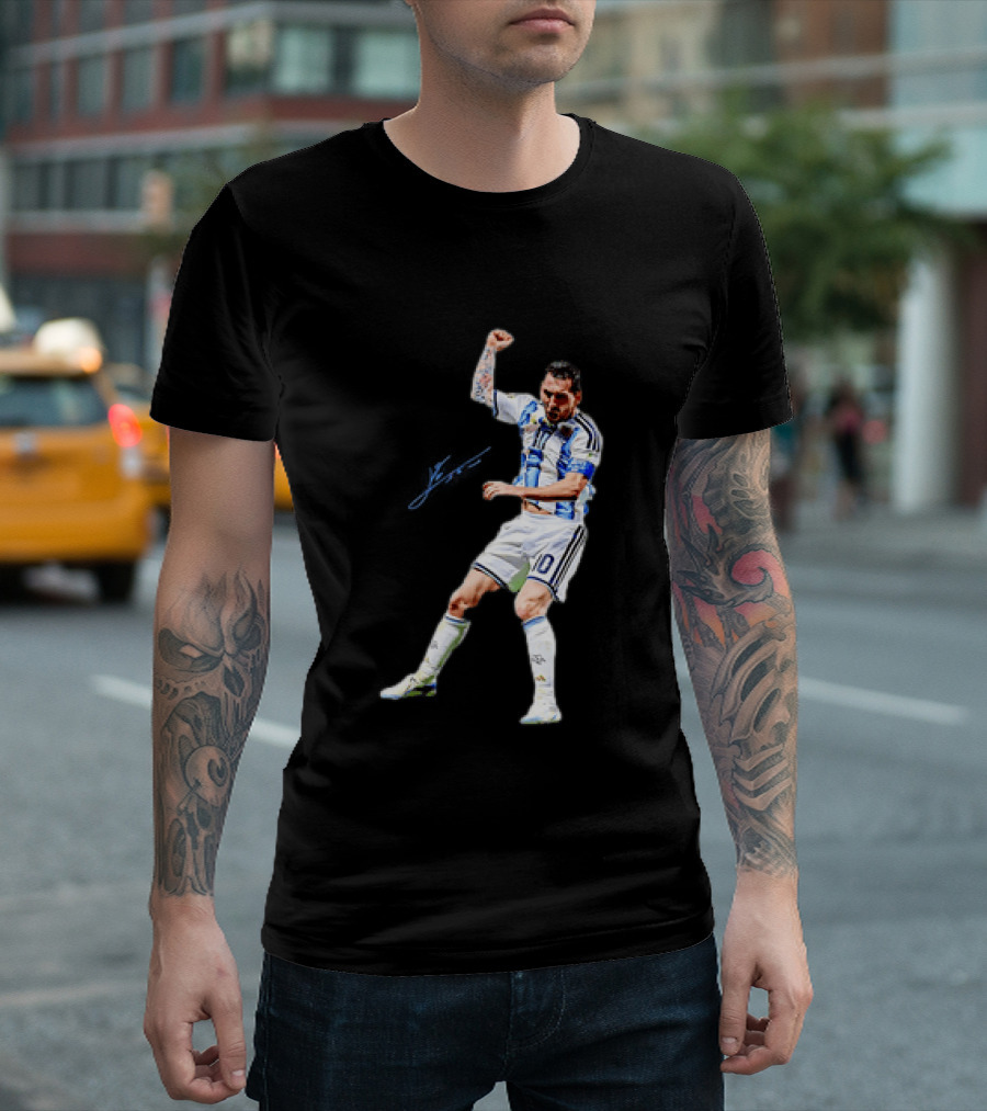 Messi The Comeback Argentina Football Unites The World Soccer Legend Victory Celebration T-Shirt