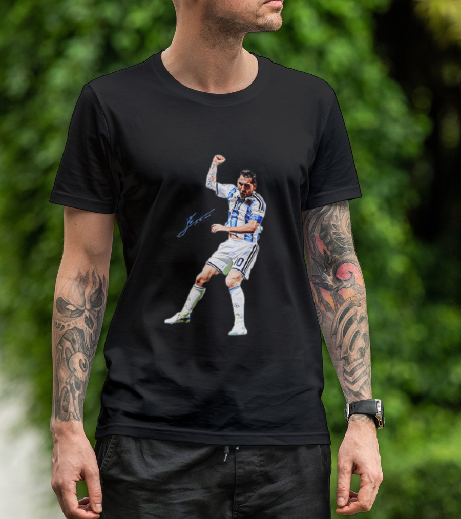 Messi The Comeback Argentina Football Unites The World Soccer Legend Victory Celebration T-Shirt