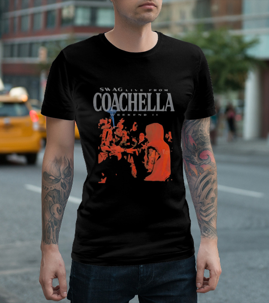 SWAG Live From Coachella Weekend II Steve Lacy Tour Performance T-Shirt