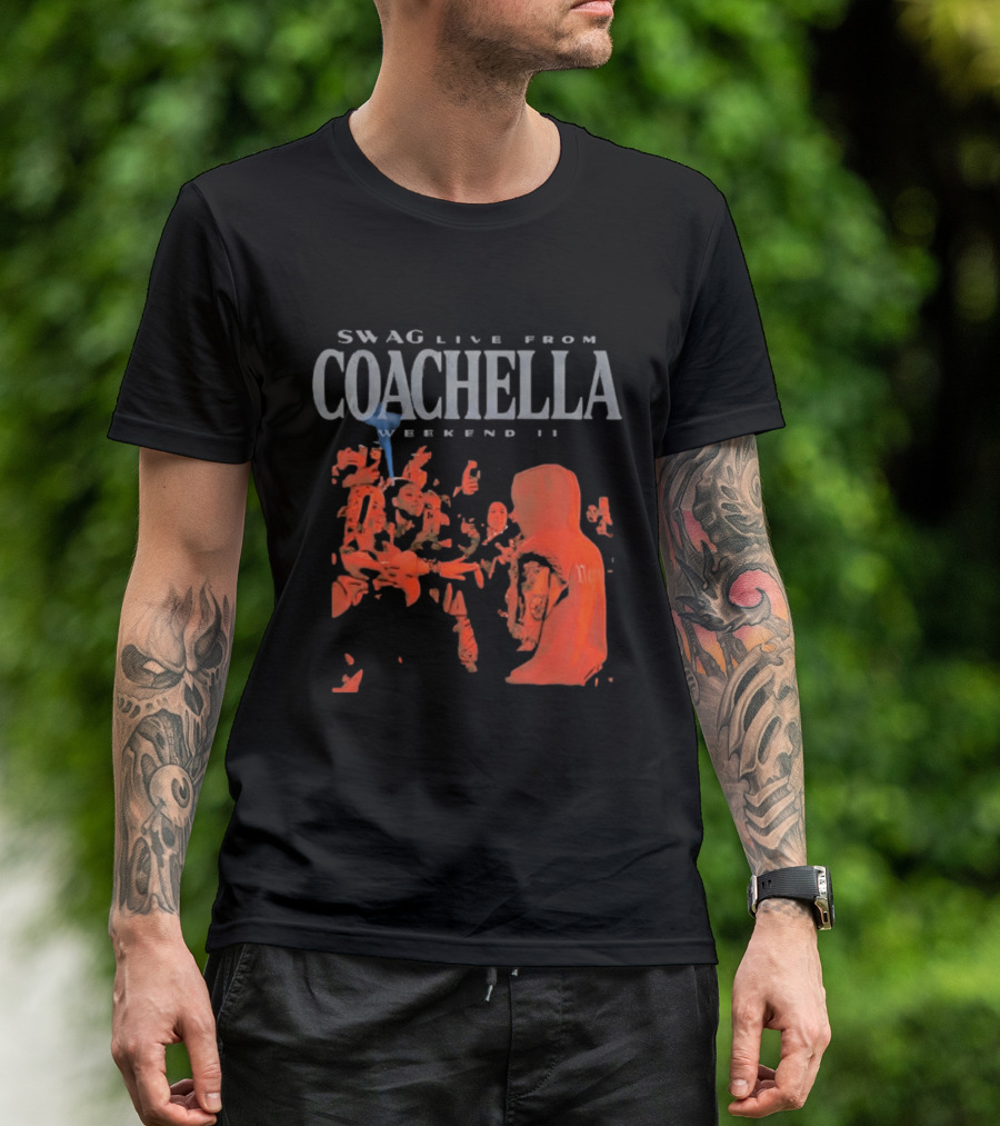 SWAG Live From Coachella Weekend II Steve Lacy Tour Performance T-Shirt