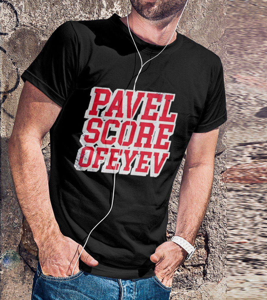 Pavel Buchnevich St Louis Blues Pavel Score Ofeyev T-Shirt