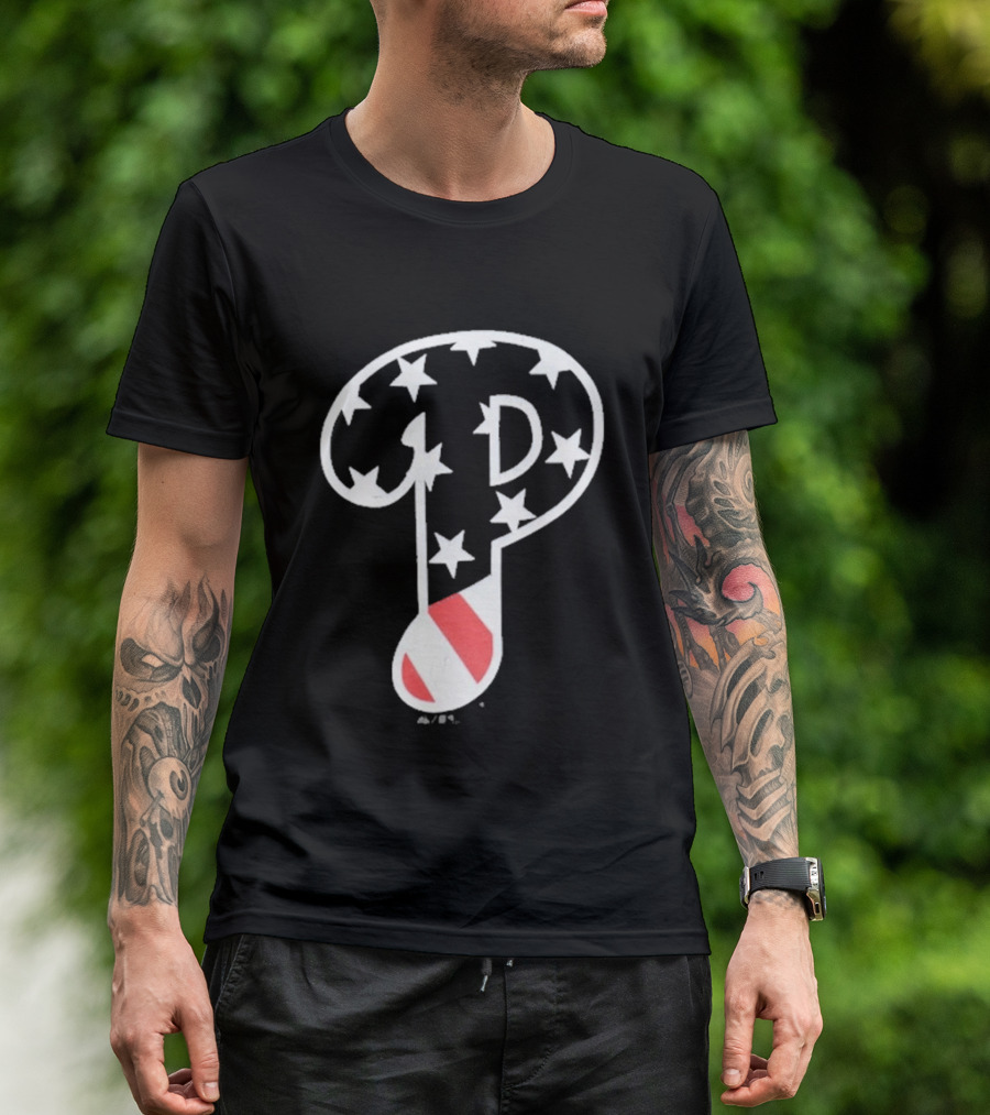 Philadelphia Phillies Majestic Stars And Stripes Baseball 2026 T-Shirt