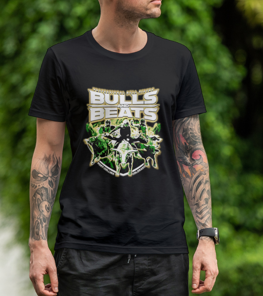 Professional Bull Riders Bulls And Beats Fort Collins Colorado Event T-Shirt