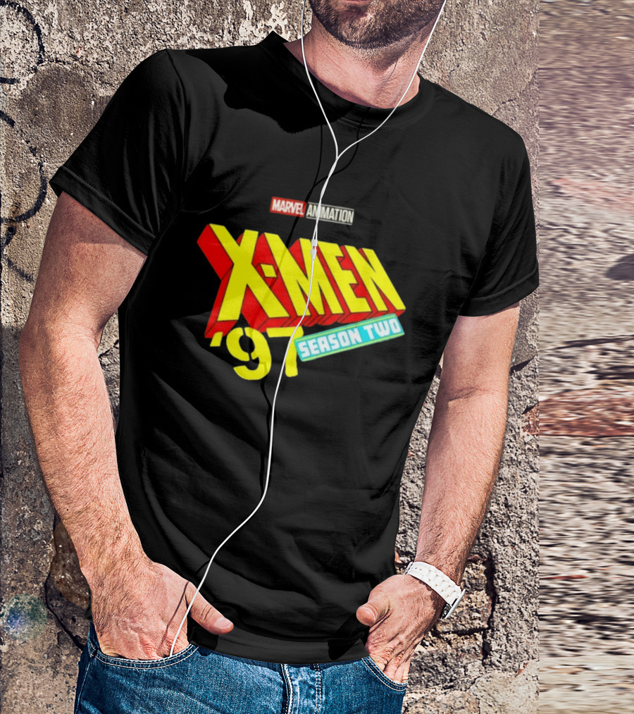 X Men '97 Season Two Marvel Animation T-Shirt