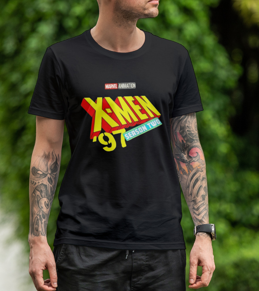 X Men '97 Season Two Marvel Animation T-Shirt