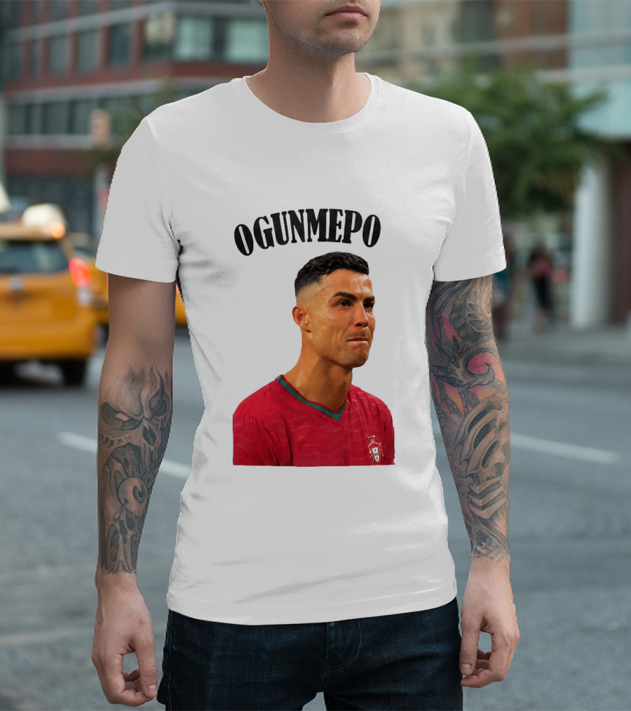 Cristiano Ronaldo Ogunmepon Portugal Soccer Star T-Shirt